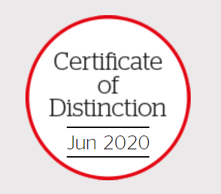 Certificate of distinction
