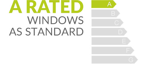 A rated windows as standard