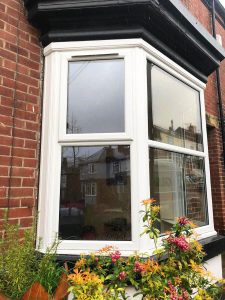 casement bay windows white uPVC